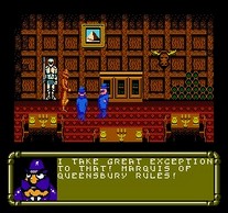 une photo d'Ã©cran de Nightshade sur Nintendo Nes